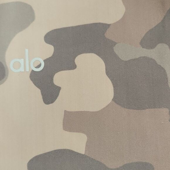 Alo High-Waist Vapor Legging, Putty Camouflage, Size XXS - Picture 5 of 9